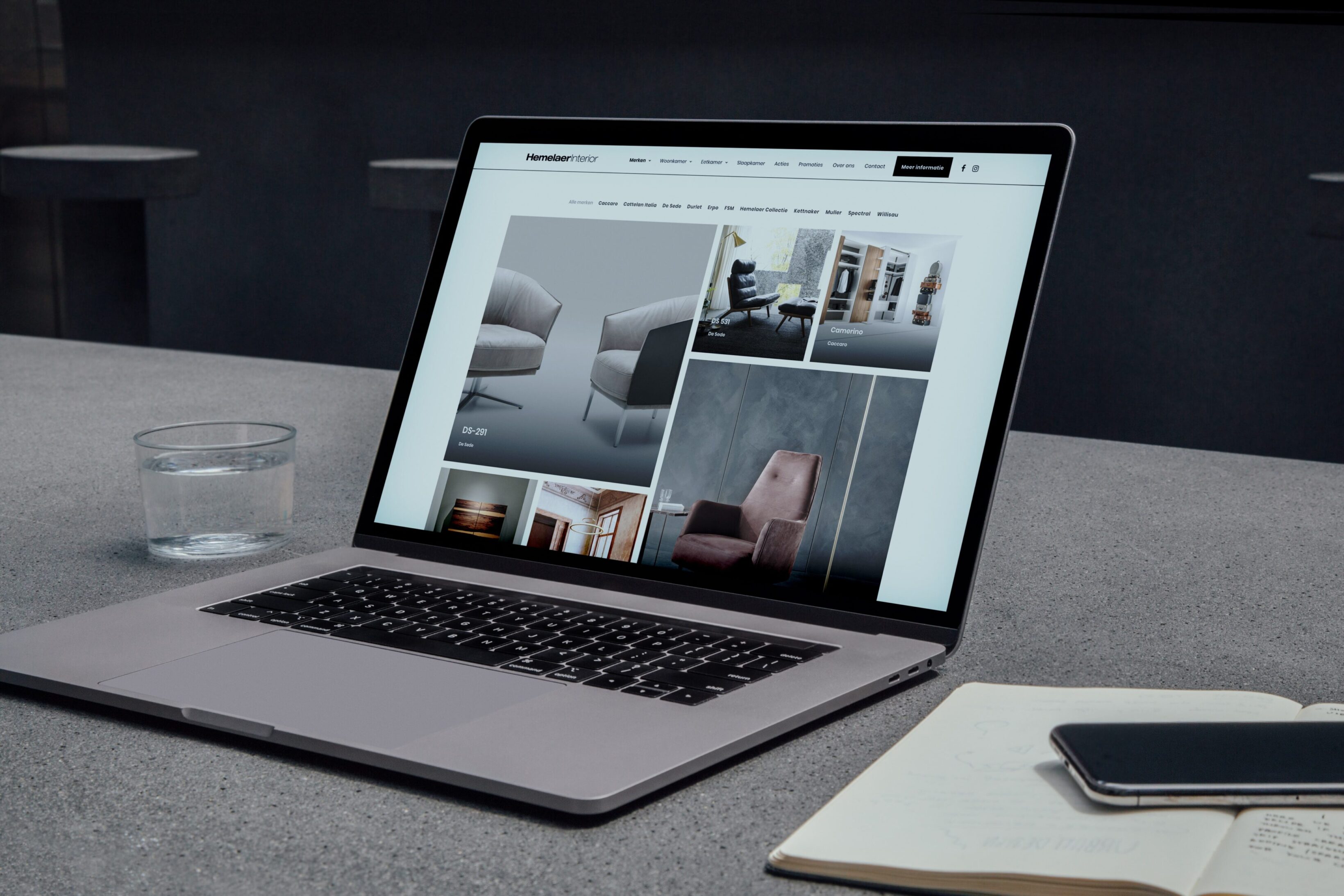larkom webdesign website laten maken werk voor hemelaer interior 3
